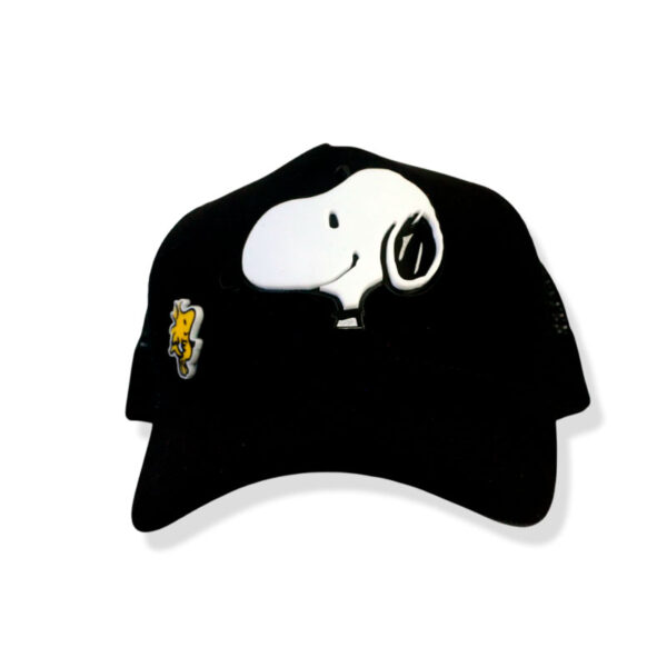 Gorra Snoopy Bird-3D Negra