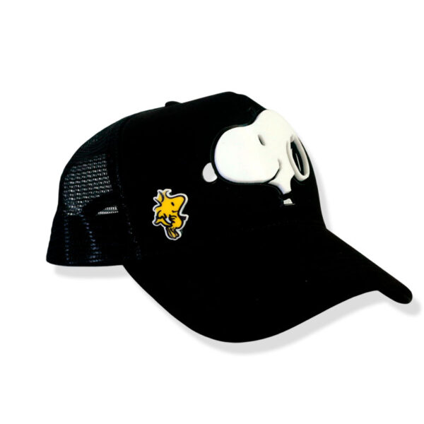 Gorra Snoopy Bird-3D Negra - Image 2